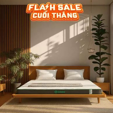 Nệm cao su thiên nhiên Gummi Premium detox giấc ngủ dày 10cm - Thumbnail