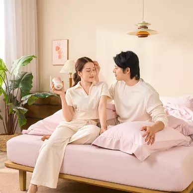 Bộ chăn ga Amando Love ấm áp, sang trọng - Thumbnail
