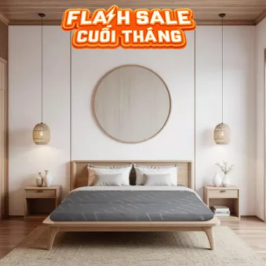 Nệm foam Goodnight Core (Akita) gấp 3 dày 8cm - Thumbnail
