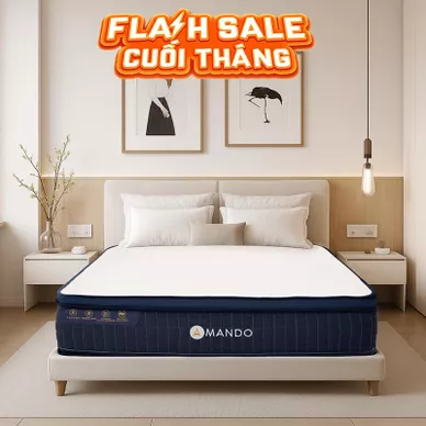 Nệm lò xo Amando Innovation 7 vùng linh hoạt dày 30cm - Thumbnail