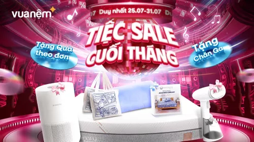 Sale cuối tháng 7: Tiệc Sale Cuối Tháng – Nhận Quà Hoành Tráng