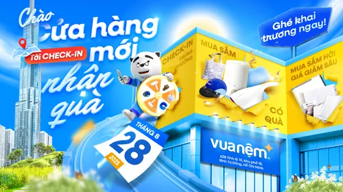 Vua Nệm khai trương cửa hàng mới tại 682 Tỉnh Lộ 10, Bình Trị Đông, HCM: Check-in nhận quà – Ưu đãi hấp dẫn