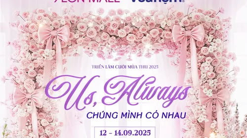 Tham gia triển lãm cưới mùa Thu “Us, Always” cùng Vua Nệm 2025