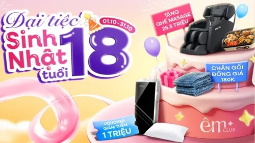 Vua Nệm Sinh Nhật 18 Tuổi: Mua Là Thưởng, Quay Là Trúng