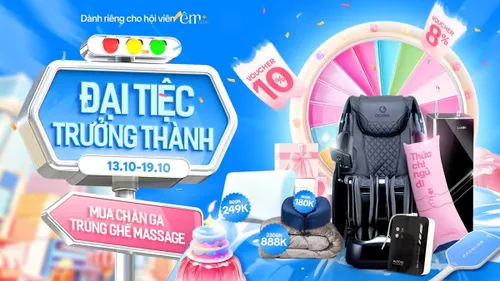 Vua Nệm Sinh Nhật 18 Tuổi: Đại Tiệc Trưởng Thành