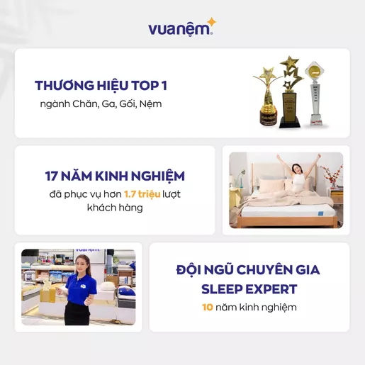 Lý do nên chọn Vua Nệm