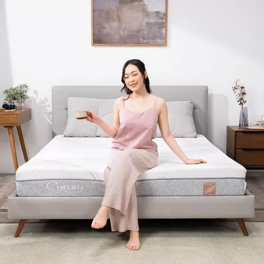 Nệm foam Comfy Lux 1.0 cao cấp kháng khuẩn kép - Ảnh 11