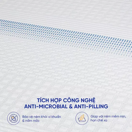 Nệm foam Comfy Cloud 3.0 cân bằng trọng lực dày 18cm - Ảnh 9