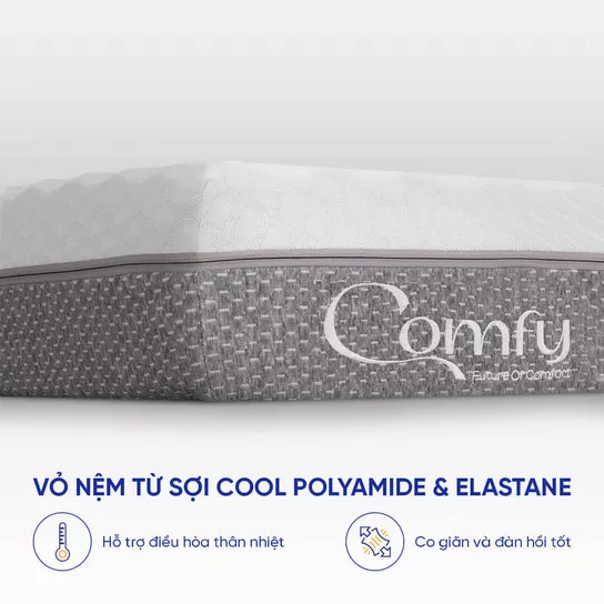 Nệm foam Comfy Cloud 3.0 cân bằng trọng lực dày 18cm - Ảnh 8