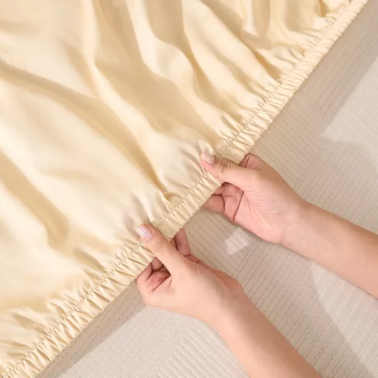 Bộ chăn ga Lụa tencel cao cấp Amando Lagom 5 chi tiết - Ảnh 10