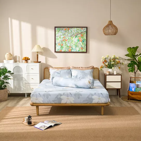 Bộ Ga chun sợi gỗ thiên nhiên Amando Aleena 4 chi tiết - Ảnh 29