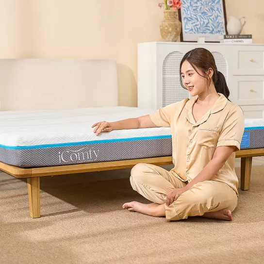 Nệm foam iComfy Coolax massage thoáng mát - Ảnh 10