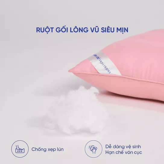 Gối lông vũ định hình Goodnight Mochi - Ảnh 3