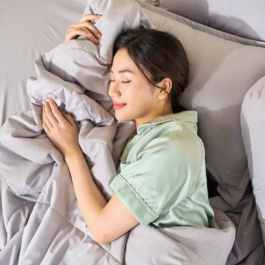 Bộ chăn ga chun Amando Rina 5 chi tiết thông thoáng, mềm mại - Ảnh 12