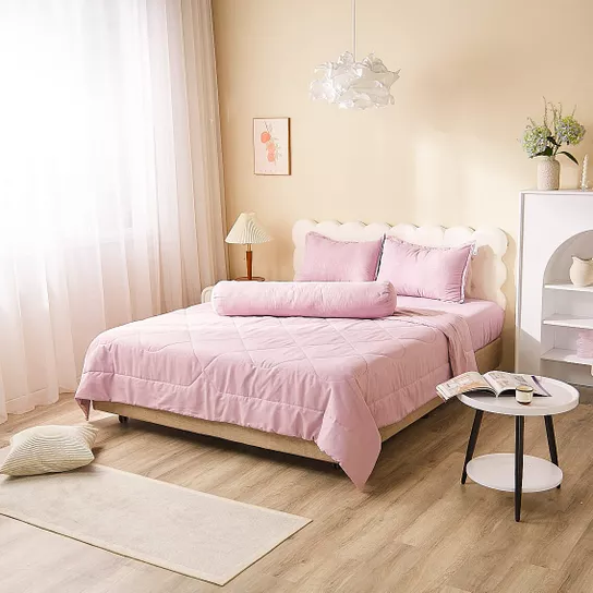 Bộ chăn ga chun Amando Rina 5 chi tiết thông thoáng, mềm mại - Ảnh 17