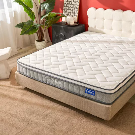 Nệm lò xo Goodnight Sleep Wave giảm tiếng ồn dày 20cm - Ảnh 3