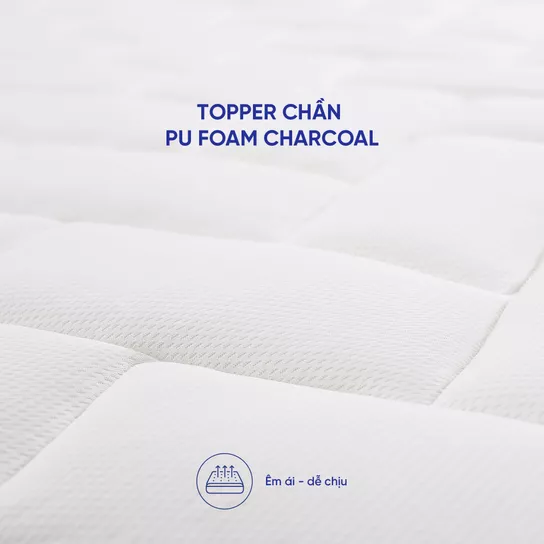 Nệm lò xo Goodnight Sleep Wave giảm tiếng ồn dày 20cm - Ảnh 16