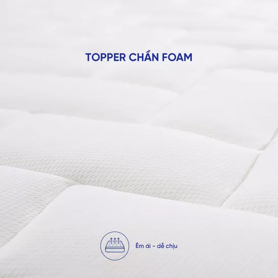 Nệm lò xo Goodnight Sleep Wave giảm tiếng ồn dày 20cm - Ảnh 10