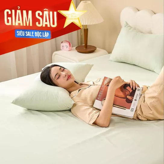 Bộ ga chun tencel cao cấp Goodnight Airsilk - Thumbnail