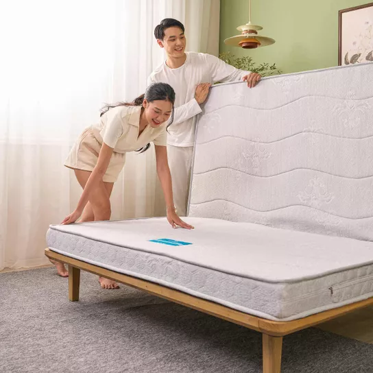 Nệm bông ép cao cấp Wonjun Pure Premium nâng đỡ vững chắc dày 12cm - Ảnh 8