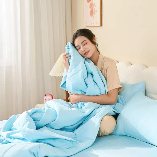 Bộ chăn ga chun tencel cao cấp Goodnight Airsilk - Ảnh 3