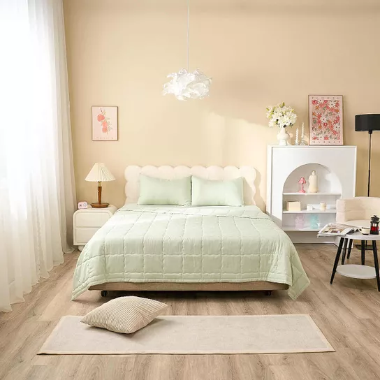 Bộ chăn ga chun tencel cao cấp Goodnight Airsilk - Ảnh 7