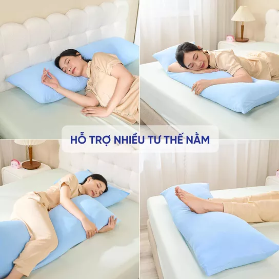 Gối ôm êm ái hiện đại Goodnight Poppy (BST Ngủ Mát) - Ảnh 6