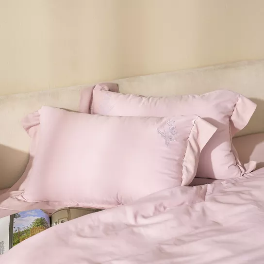 Bộ chăn ga cưới Amando Love ấm áp, sang trọng - Ảnh 13