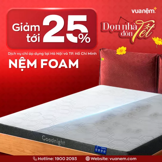 Dịch vụ vệ sinh nệm foam - Ảnh 1