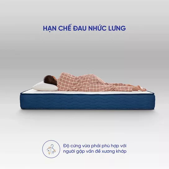 Nệm lò xo Dream Spring cách ly chuyển động dày 25cm - Ảnh 5