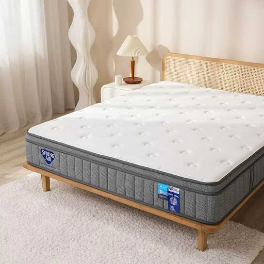 Nệm lò xo Spring Air Back Supporter Firm Cool nâng đỡ làm mát dày 26cm - Ảnh 4
