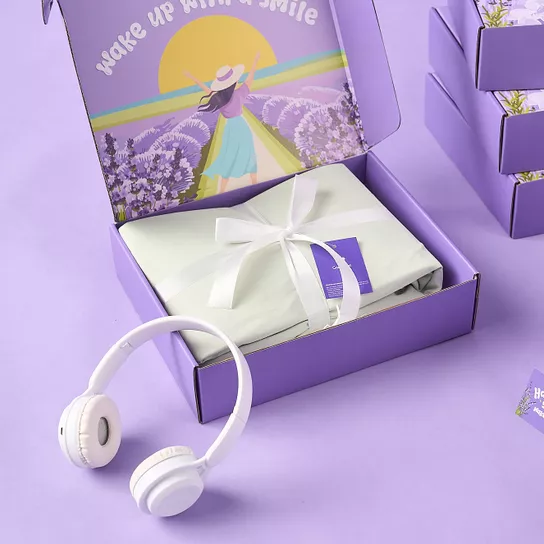 Hộp quà Yay box: Bộ ga chun tencel cao cấp Goodnight Airsilk - Ảnh 9
