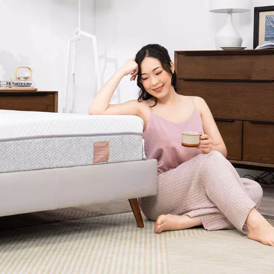 Nệm foam Comfy Lux 1.0 cao cấp kháng khuẩn kép dày 20cm - Thumbnail