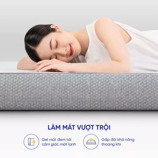 Nệm foam Comfy Cloud 2.0 siêu đàn hồi dày 15cm - Thumbnail