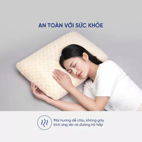 Gối cao su Kim Cương Ovany - Thumbnail
