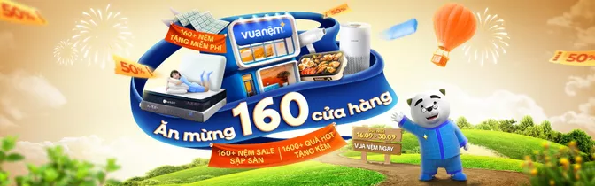 Sale mừng 160 cửa hàng