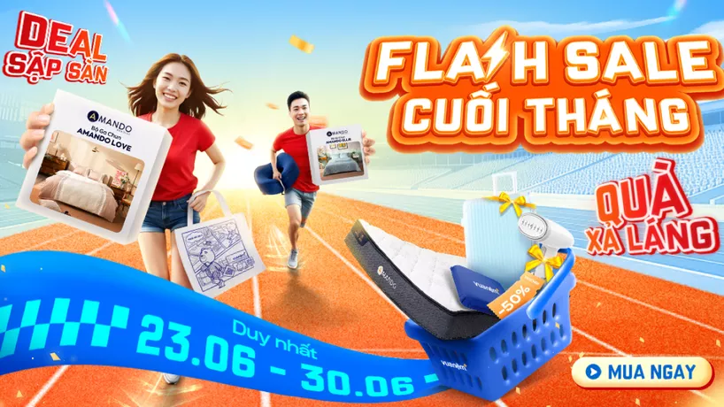Flash Sale cuối tháng – Deal sập sàn, Quà xả láng