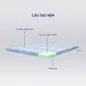 Nệm cao su bông ép đa tầng Kim Cương Titanium gấp 3 dày 5/9cm - Ảnh thumb 2