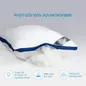 Gối lông vũ nhân tạo Doona Microfiber kháng khuẩn - Ảnh thumb 4