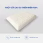 Gối cao su Gummi Evora 100% thiên nhiên massage thoáng khí - Ảnh thumb 4