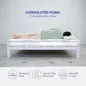Nệm foam Goodnight Luna 3 vùng massage kháng khuẩn dày 20cm - Ảnh thumb 4