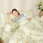Bộ ga chun Lụa tencel cao cấp Amando Bliss 4 chi tiết mã TC001 - Ảnh thumb 1