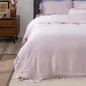 Bộ chăn ga Lụa tencel cao cấp Amando Lagom 5 chi tiết Màu Tím - Ảnh thumb 7