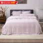 Bộ chăn ga Lụa tencel cao cấp Amando Lagom 5 chi tiết Màu Tím - Ảnh thumb 4