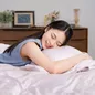 Bộ chăn ga Lụa tencel cao cấp Amando Lagom 5 chi tiết Màu Tím - Ảnh thumb 10