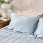 Bộ chăn ga chun chần Lụa Tencel cao cấp Amando Élan 5 chi tiết TC004 - Ảnh thumb 5