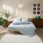 Bộ chăn ga chun chần Lụa Tencel cao cấp Amando Élan 5 chi tiết TC004 - Ảnh thumb 4
