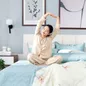 Bộ chăn ga phủ sợi gỗ thiên nhiên Amando Jamila 5 chi tiết LC002 - Ảnh thumb 9