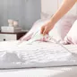 Bộ chăn ga phủ sợi gỗ thiên nhiên Amando Jamila 5 chi tiết LC003 - Ảnh thumb 5