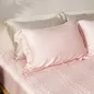 Bộ chăn ga phủ chần Lụa Tencel cao cấp Amando Élan 5 chi tiết TC002 - Ảnh thumb 6